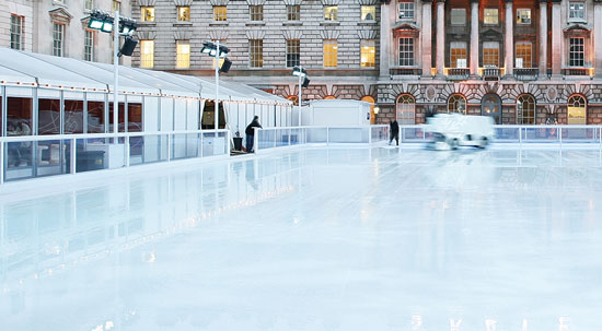 Ice rink chiller hire